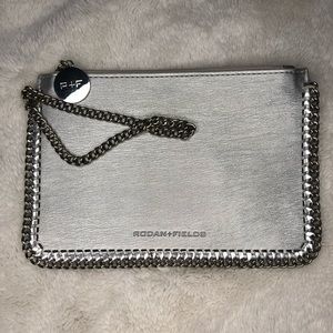 Rodan+Field Silver Clutch